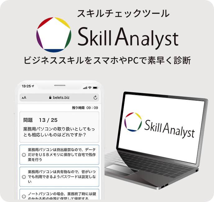 スキルチェックツールSkillAnalyst